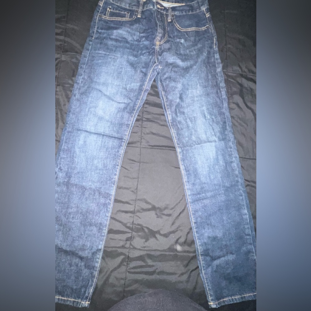 MENS GAP STRAIGHT JEANS SIZE 29 x 30 (c)